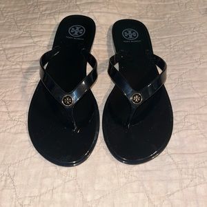 Tory Burch studded jelly thong sandal
